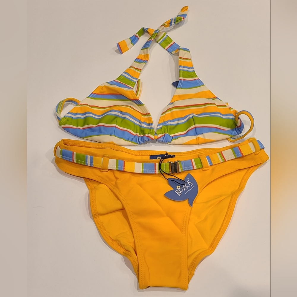 Buzios Brazilian Stripe 2pc Bikini Set